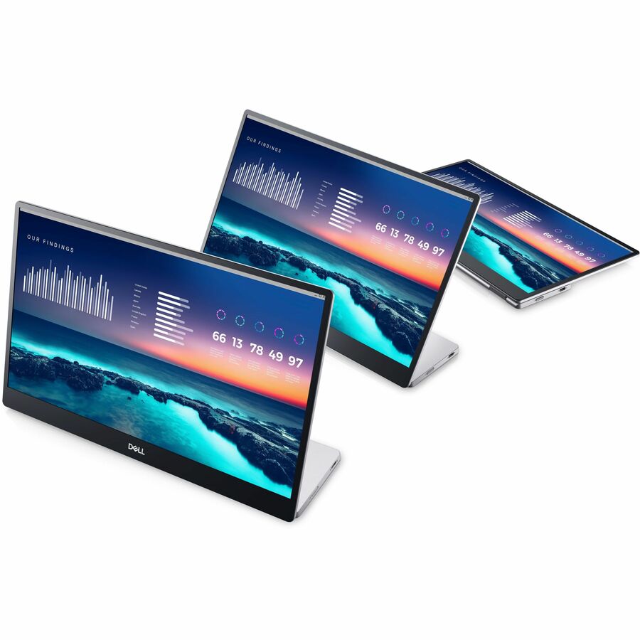 Dell P1424H 14" Class Full HD LED Monitor - 16:9 - Black SpadezStore