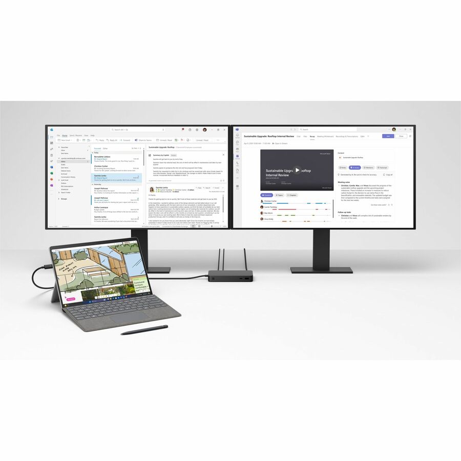 Microsoft Surface Pro 10 Tablet - 16 GB - 256 GB SSD - Platinum SpadezStore