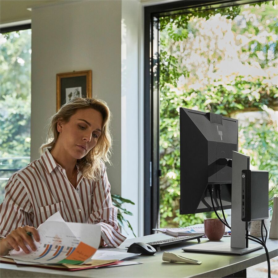 HP Elite Mini 800 G9 Desktop Computer - Intel Core i5 12th Gen i5-12500T - vPro Technology - 16 GB - 256 GB SSD SpadezStore