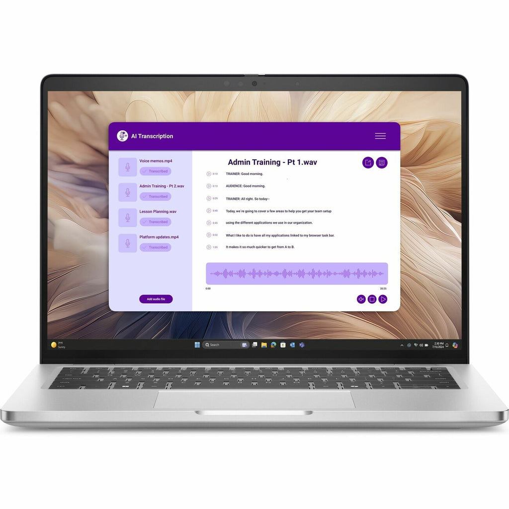 Dell Pro 14 Plus PB14250 14" Clamshell Copilot+ PC Notebook - Full HD Plus - 60 Hz - Intel Core Ultra 5 236V - vPro Technology - 16 GB - 512 GB SSD