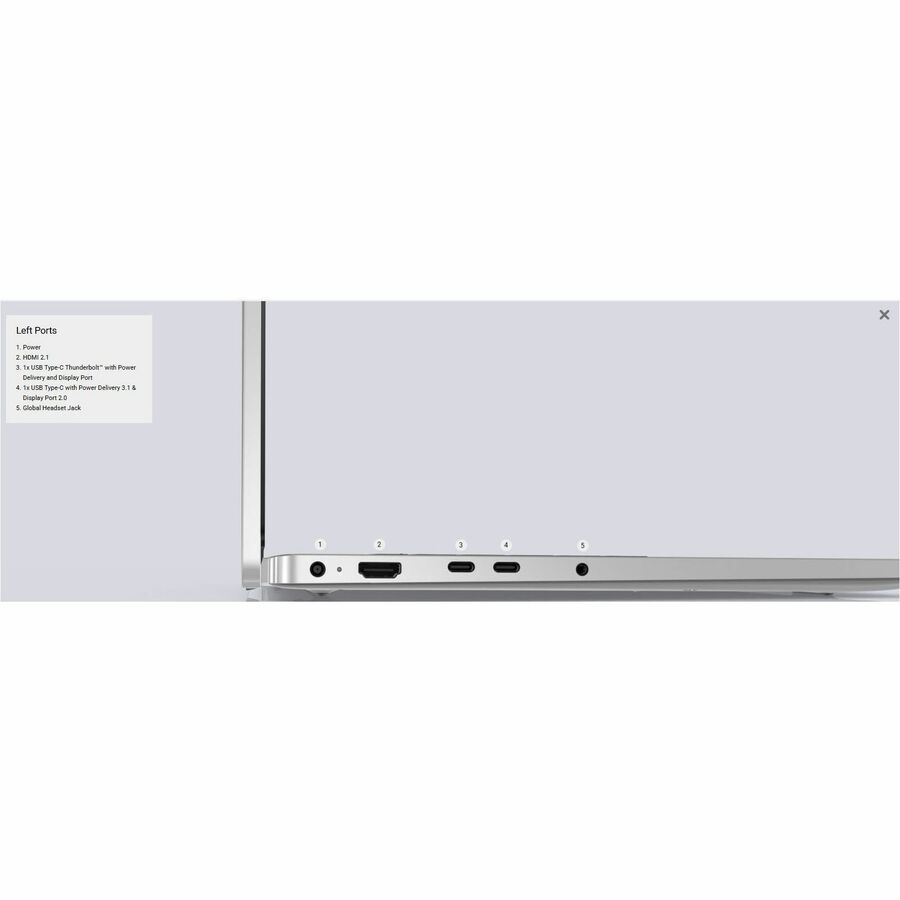 Dell Pro 16 PC16250 16" Notebook - Full HD Plus - 60 Hz - Intel Core 5 120U - vPro Technology - 16 GB - 512 GB SSD