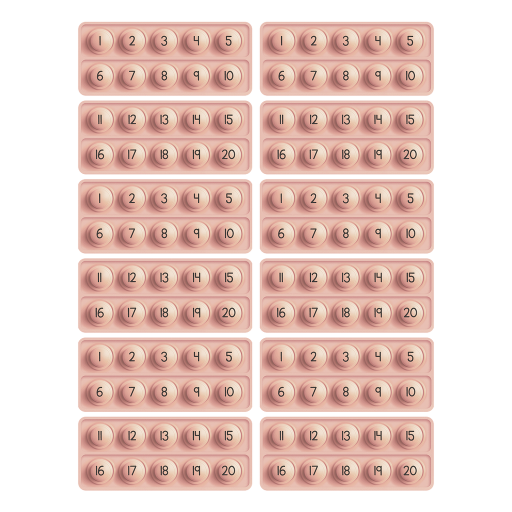 The Fidget Games 10 Frame Fidgets (Set of 12)