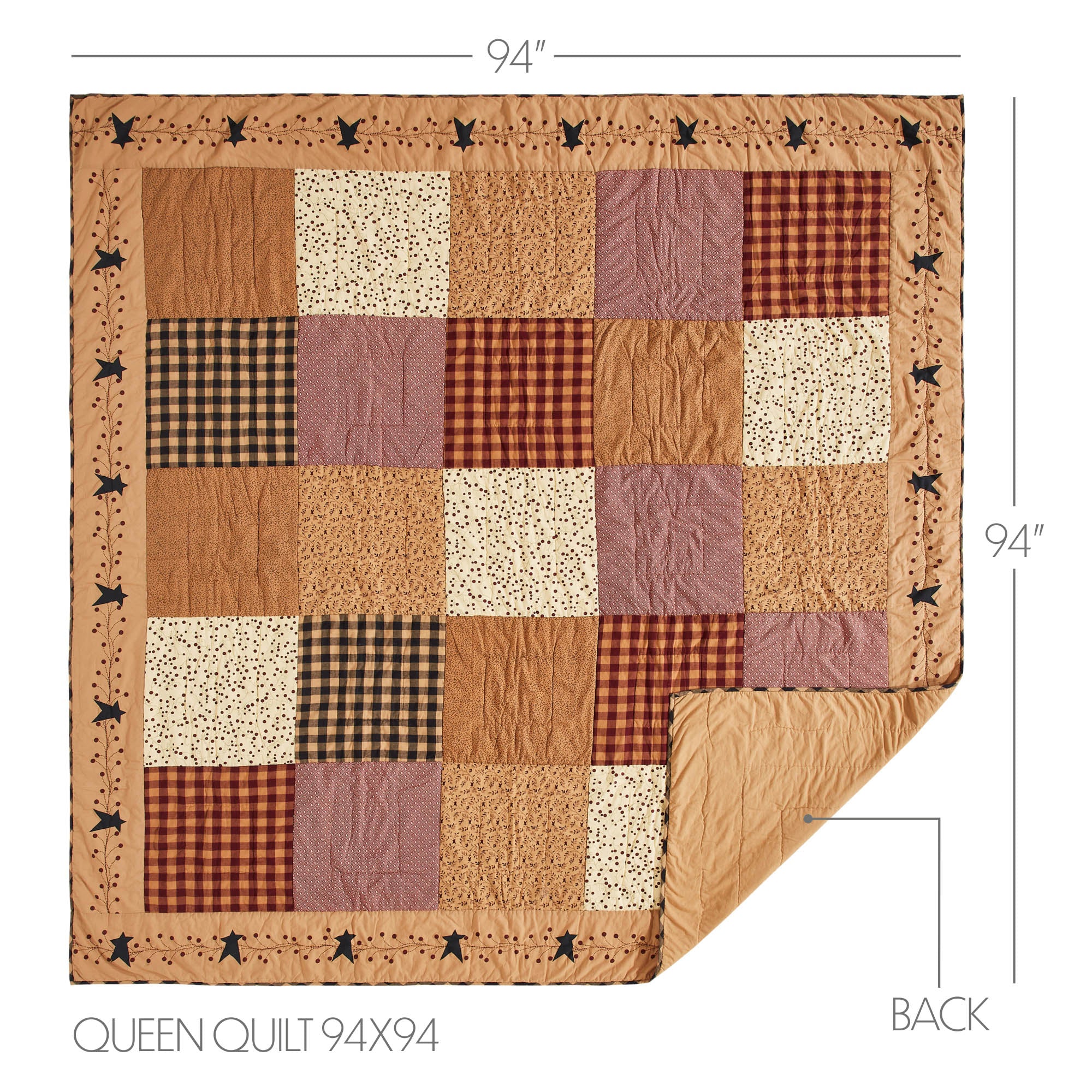 Pip Vinestar Queen Quilt - Thumbnail 3