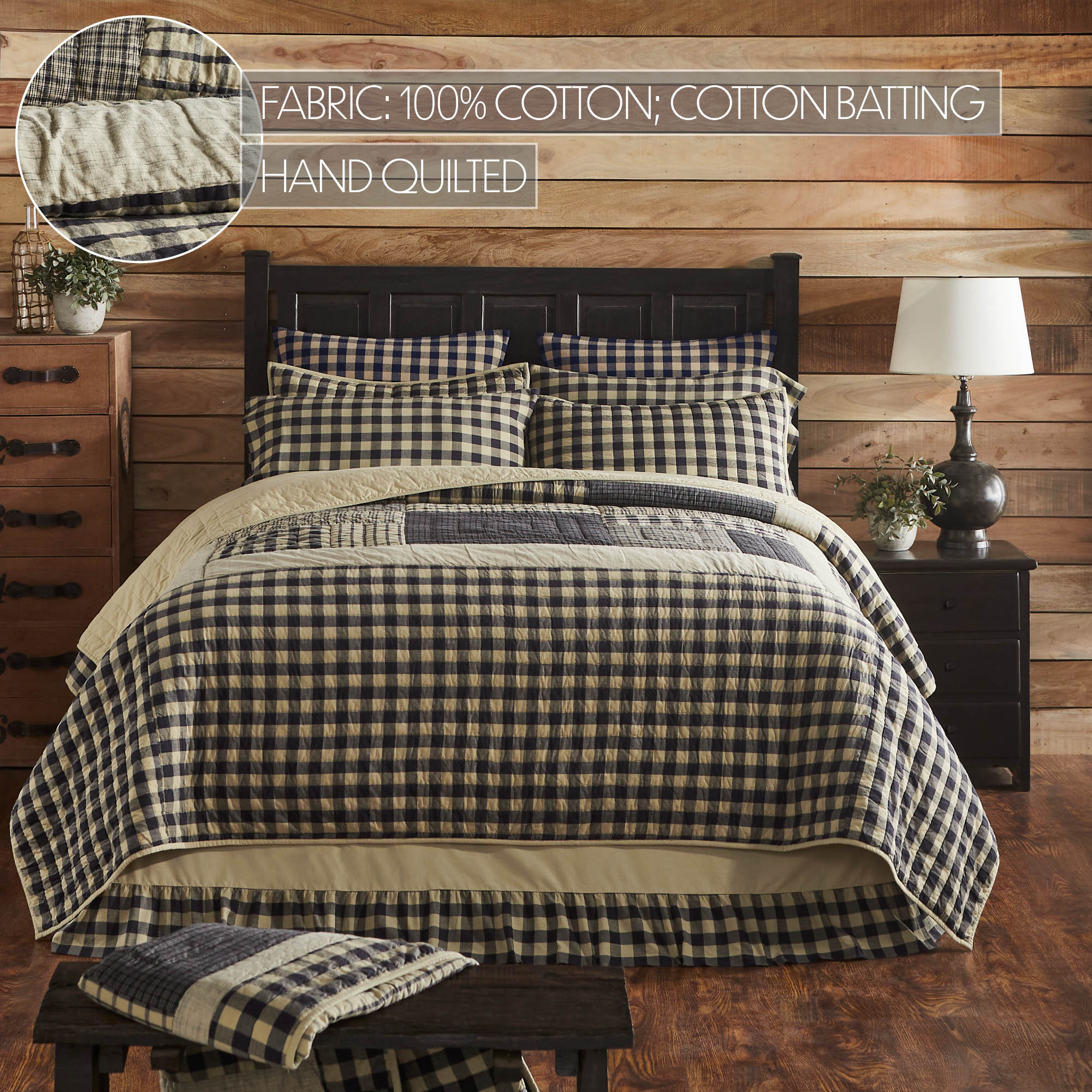 My Country Twin Quilt 70Wx90L SpadezStore