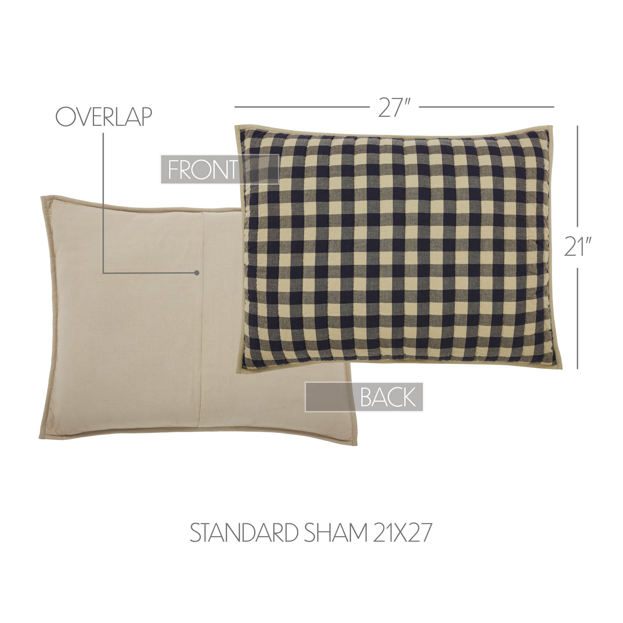 My Country Standard Sham 21x27 SpadezStore