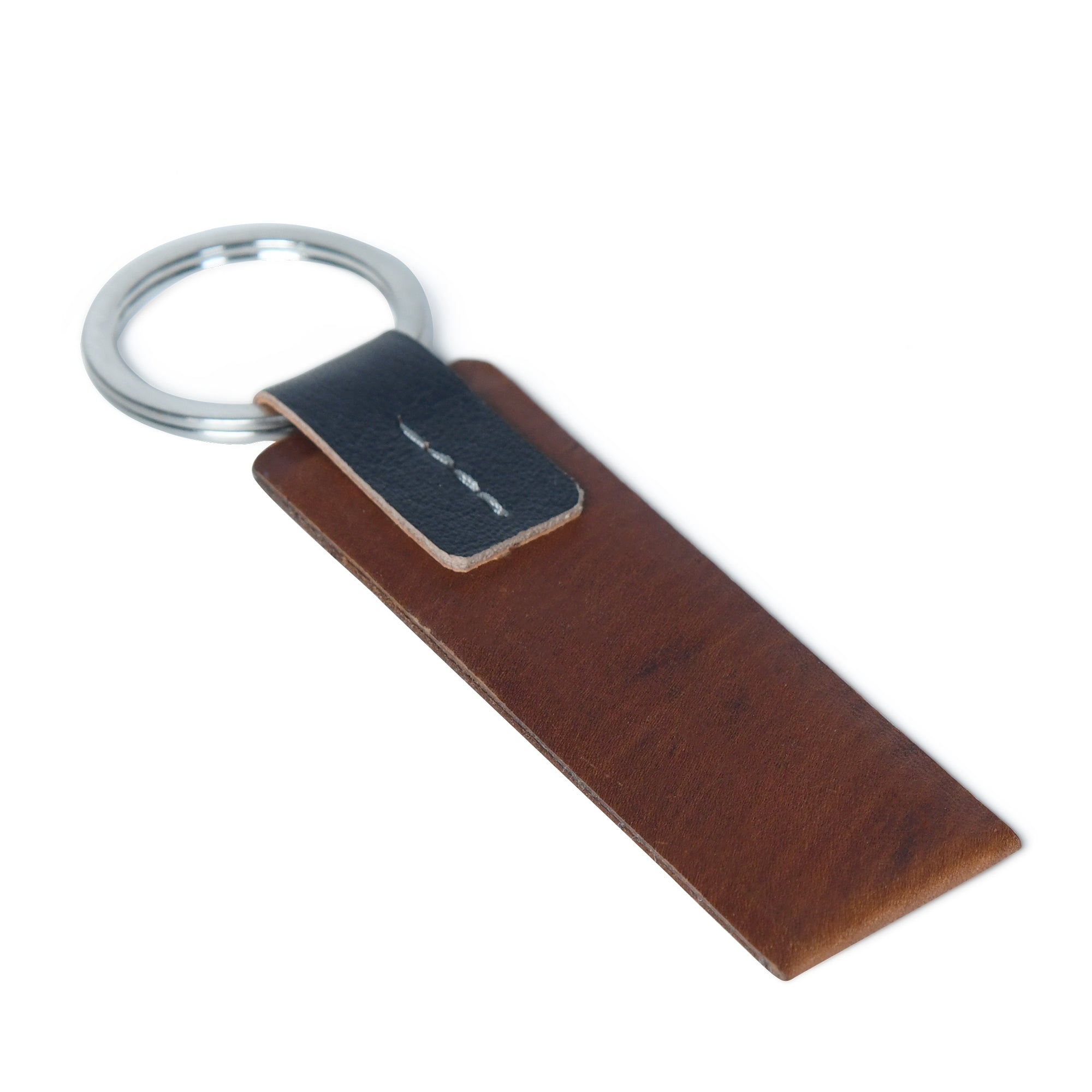 Classy Leather Bags Genuine Leather & Metal Keychain