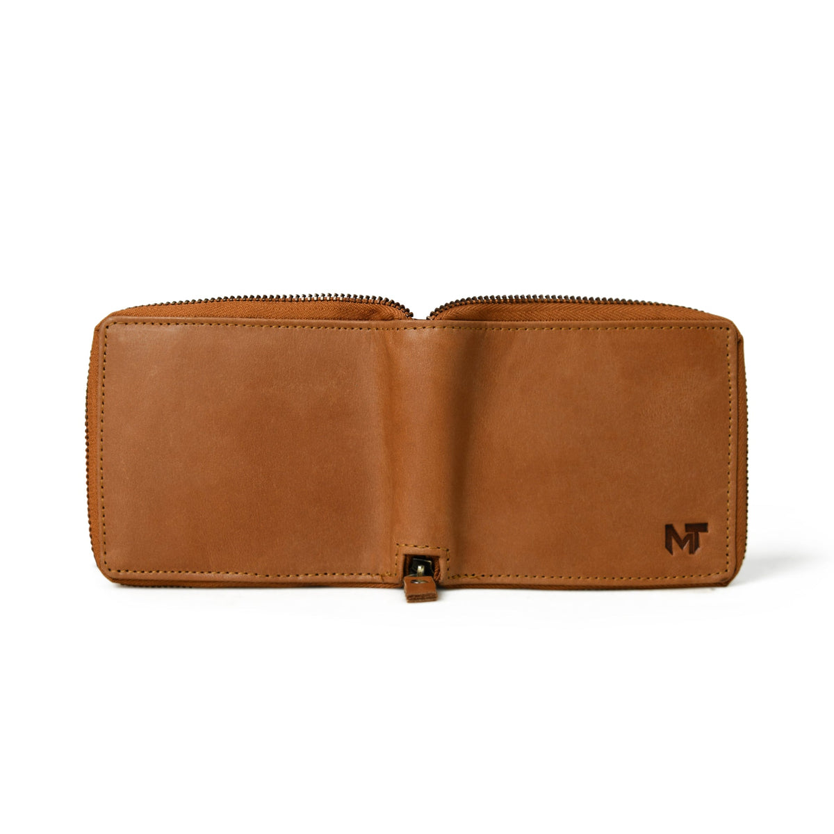 Classy Leather Bags Adams Bi-Fold Wallet- Tan Brown