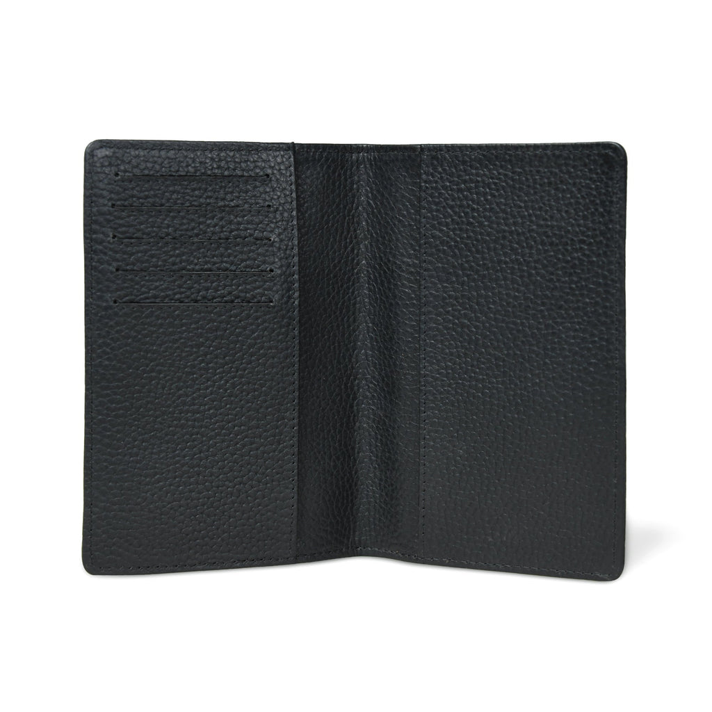 Classy Leather Bags Adam Black Passport Holder