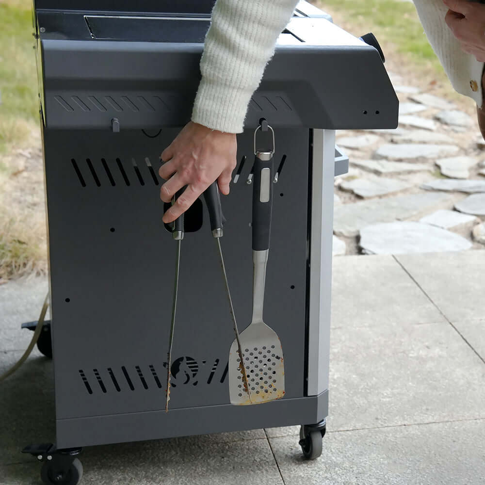 Monument Grills Eminence 405 |Tech Stainless Propane Gas Grill SpadezStore