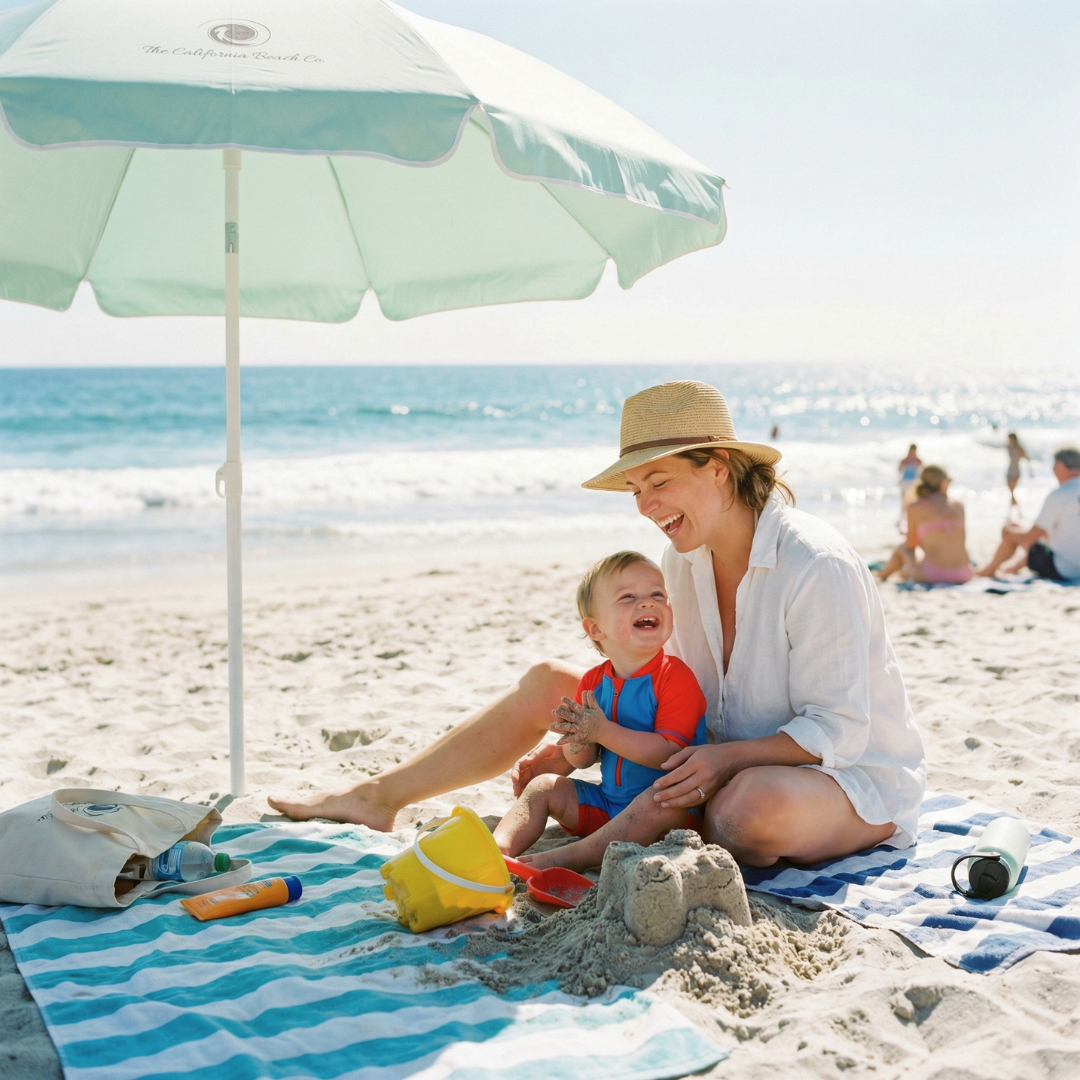 The California Beach Company Pop 'N Go® Beach Umbrella