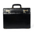 Classy Leather Bags Black Office Suitcase Briefcase SpadezStore