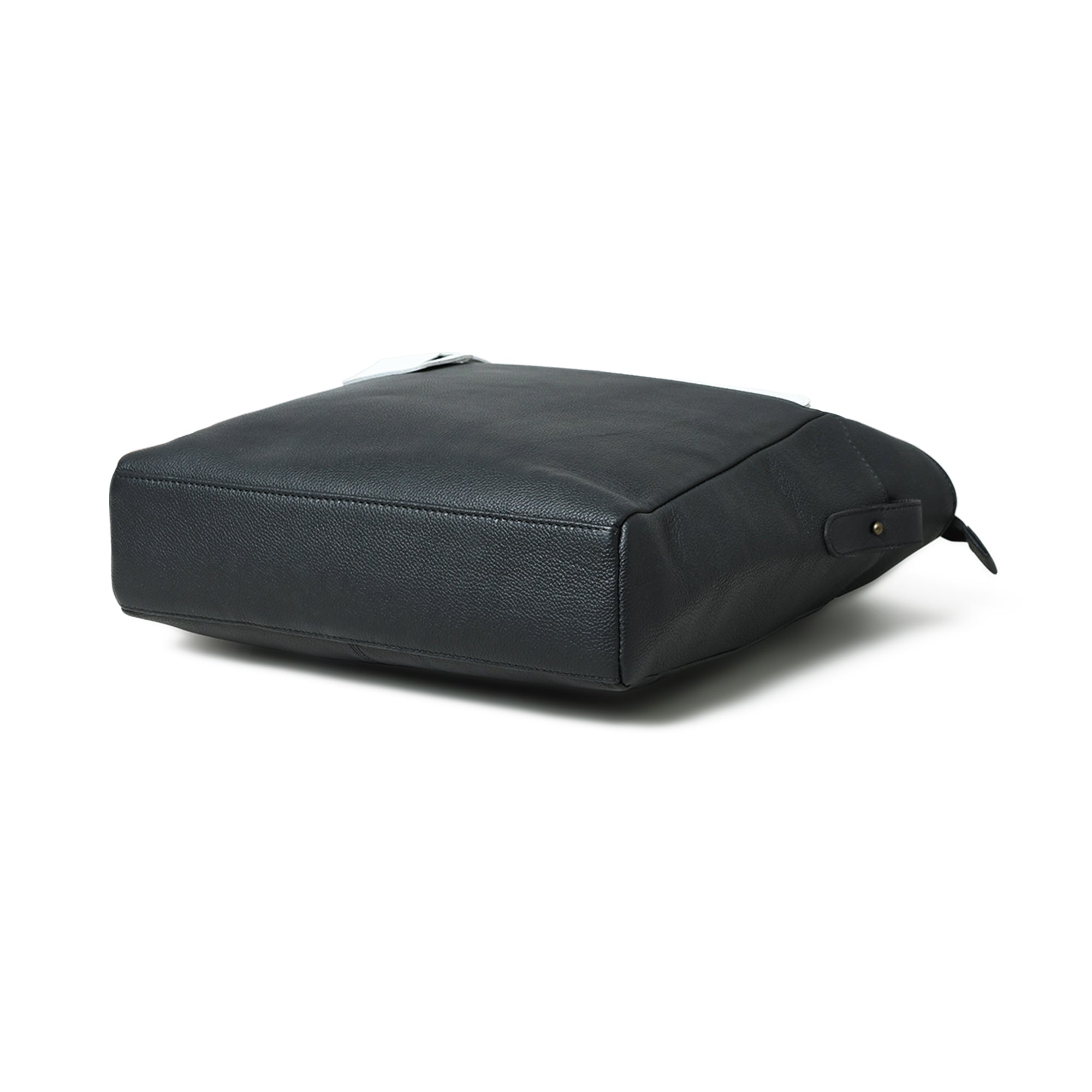 Classy Leather Bags Midnight Elegance Noir Shopper Tote SpadezStore