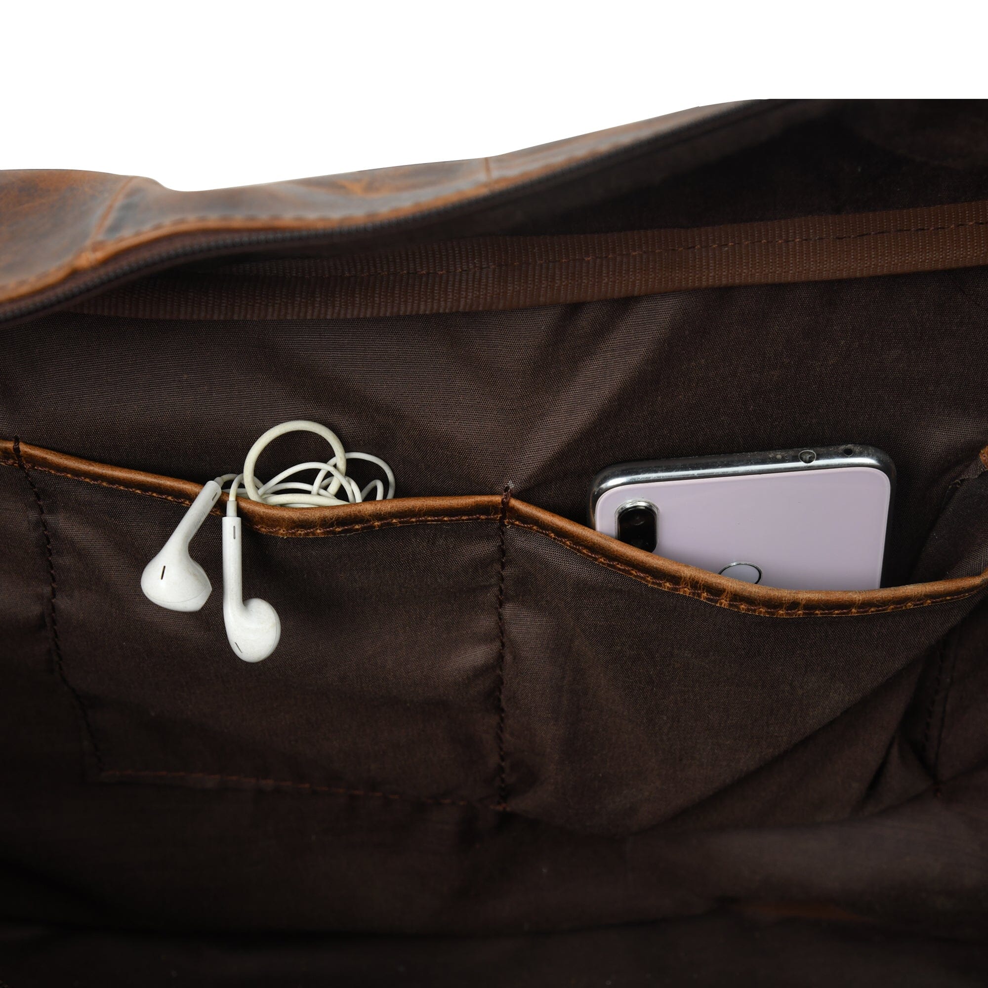 Classy Leather Bags The Stellan Buffalo Duffel SpadezStore