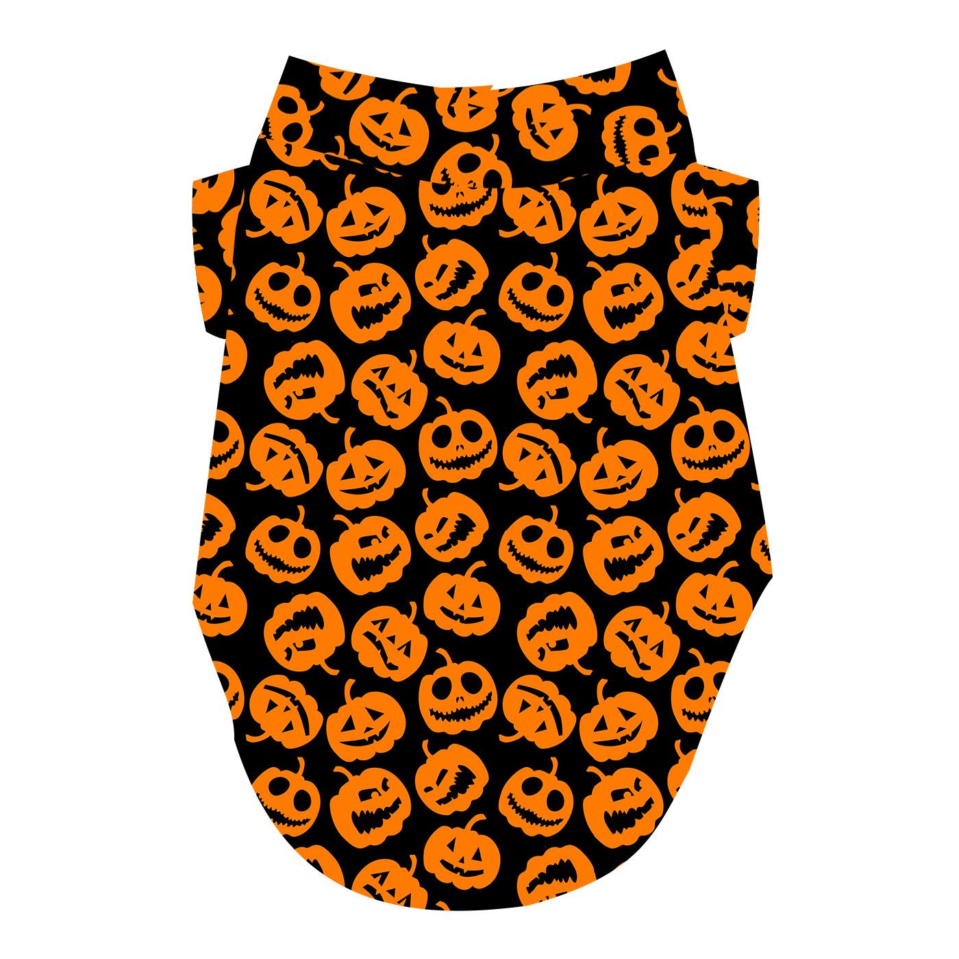 Doggie Design Holiday Camp Shirts Halloween Jack-O-Lanterns SpadezStore