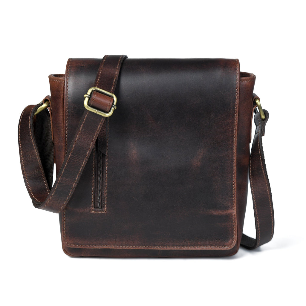 Classy Leather Bags The Barton Crossbody SpadezStore
