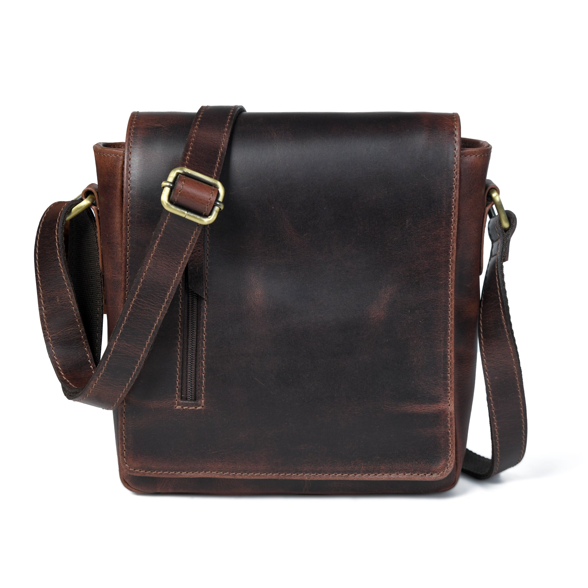 Classy Leather Bags The Barton Crossbody SpadezStore