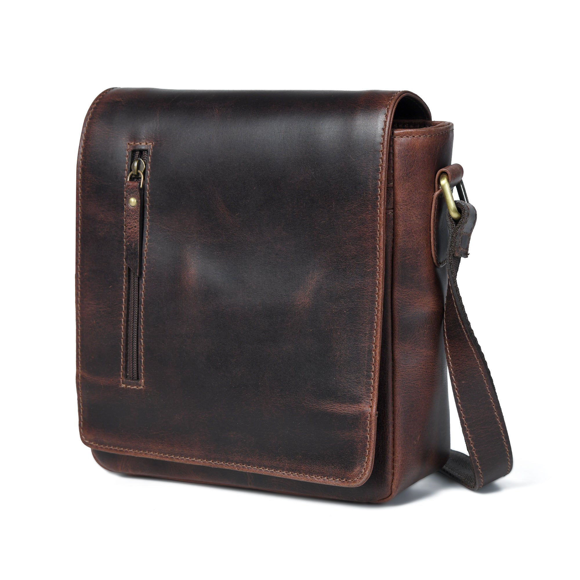 Classy Leather Bags The Barton Crossbody SpadezStore