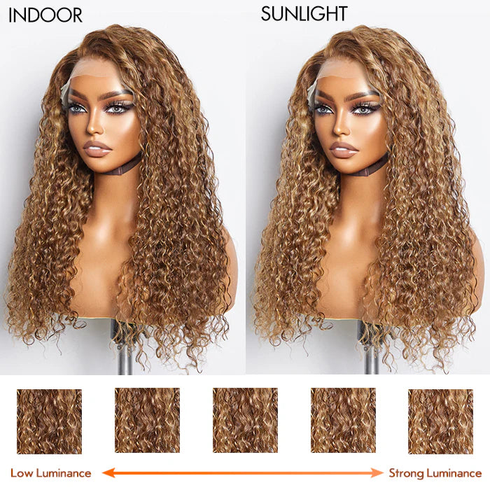 Pre Plucked 13 x 4" Water Wave Lace Front Wig SpadezStore