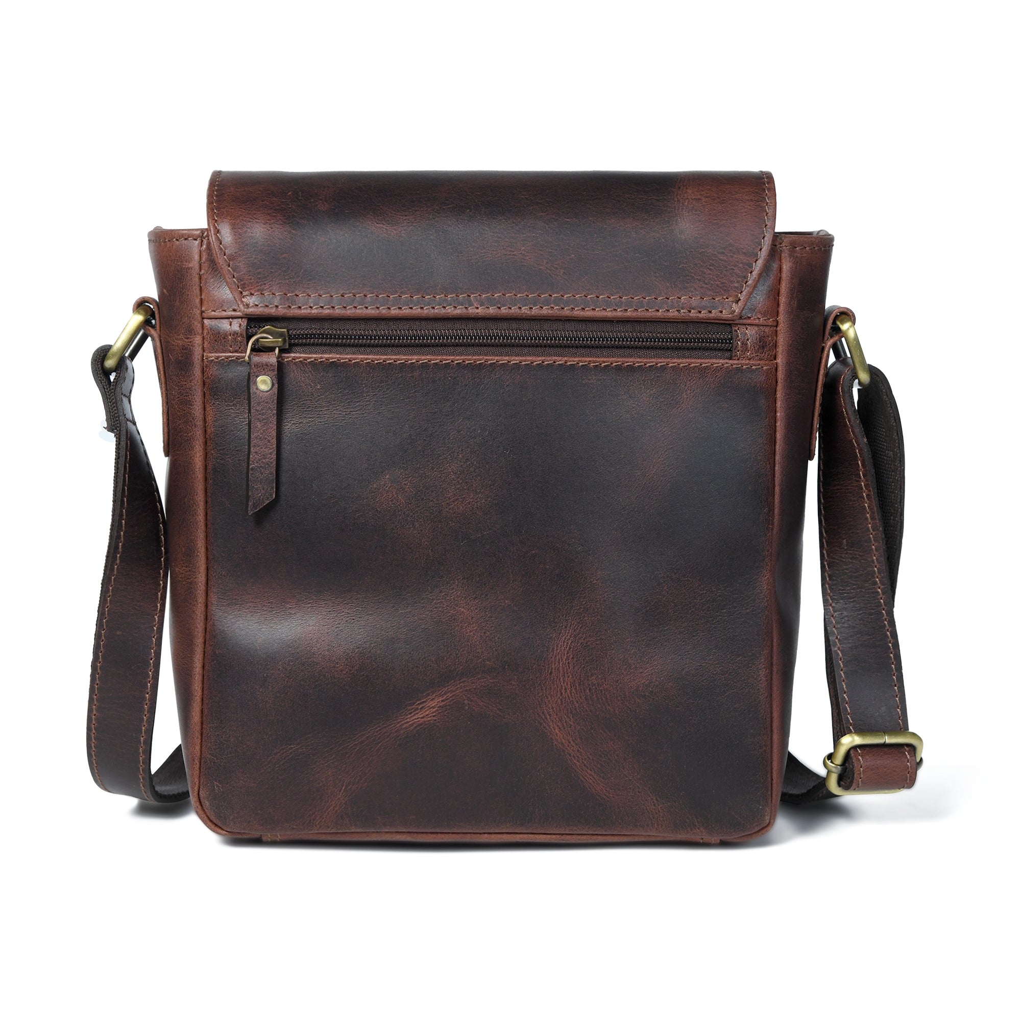 Classy Leather Bags The Barton Crossbody SpadezStore