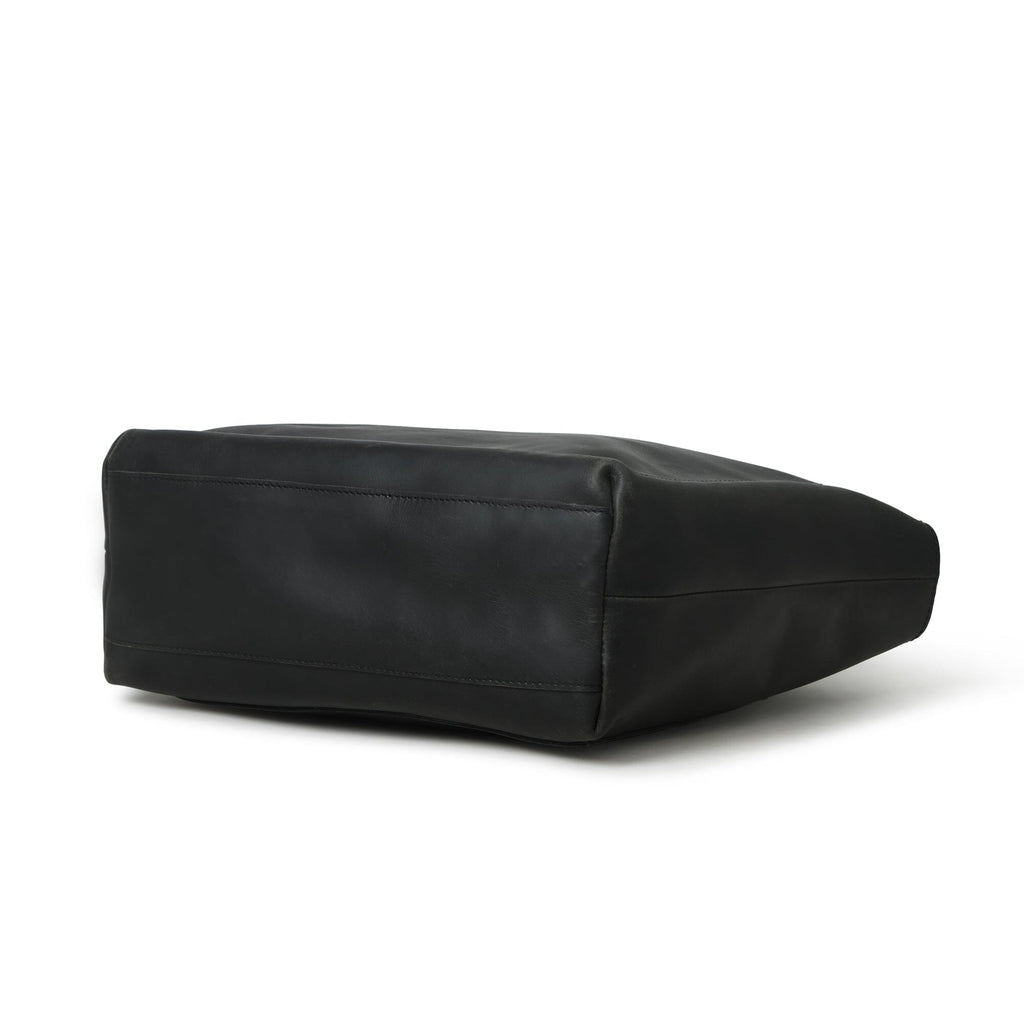Classy Leather Bags Essential Work Tote - Black SpadezStore