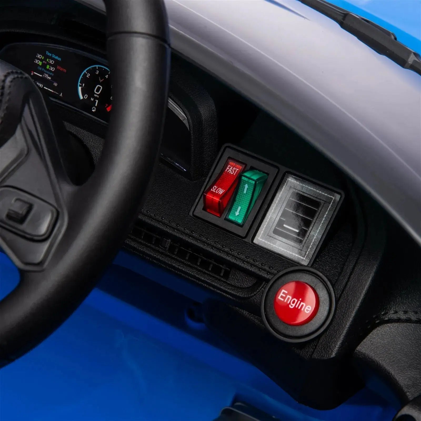 Freddo 12V Chevrolet Corvette C8 Stingray 1-Seater Kids Ride-On Car SpadezStore