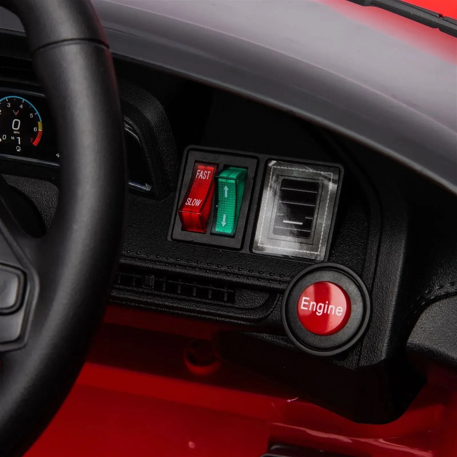 Freddo 12V Chevrolet Corvette C8 Stingray 1-Seater Kids Ride-On Car SpadezStore