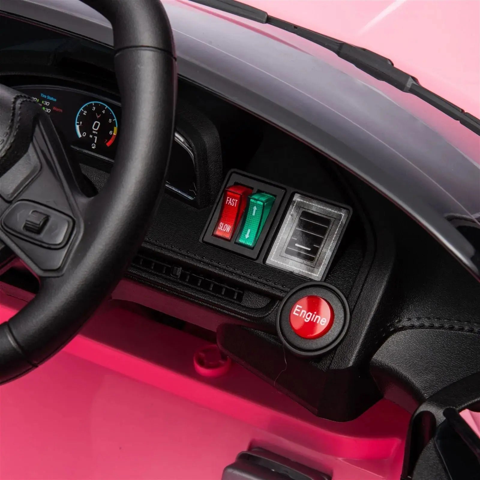 Freddo 12V Chevrolet Corvette C8 Stingray 1-Seater Kids Ride-On Car SpadezStore