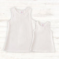 Abby & Evie White Blank Basic Tank Top SpadezStore