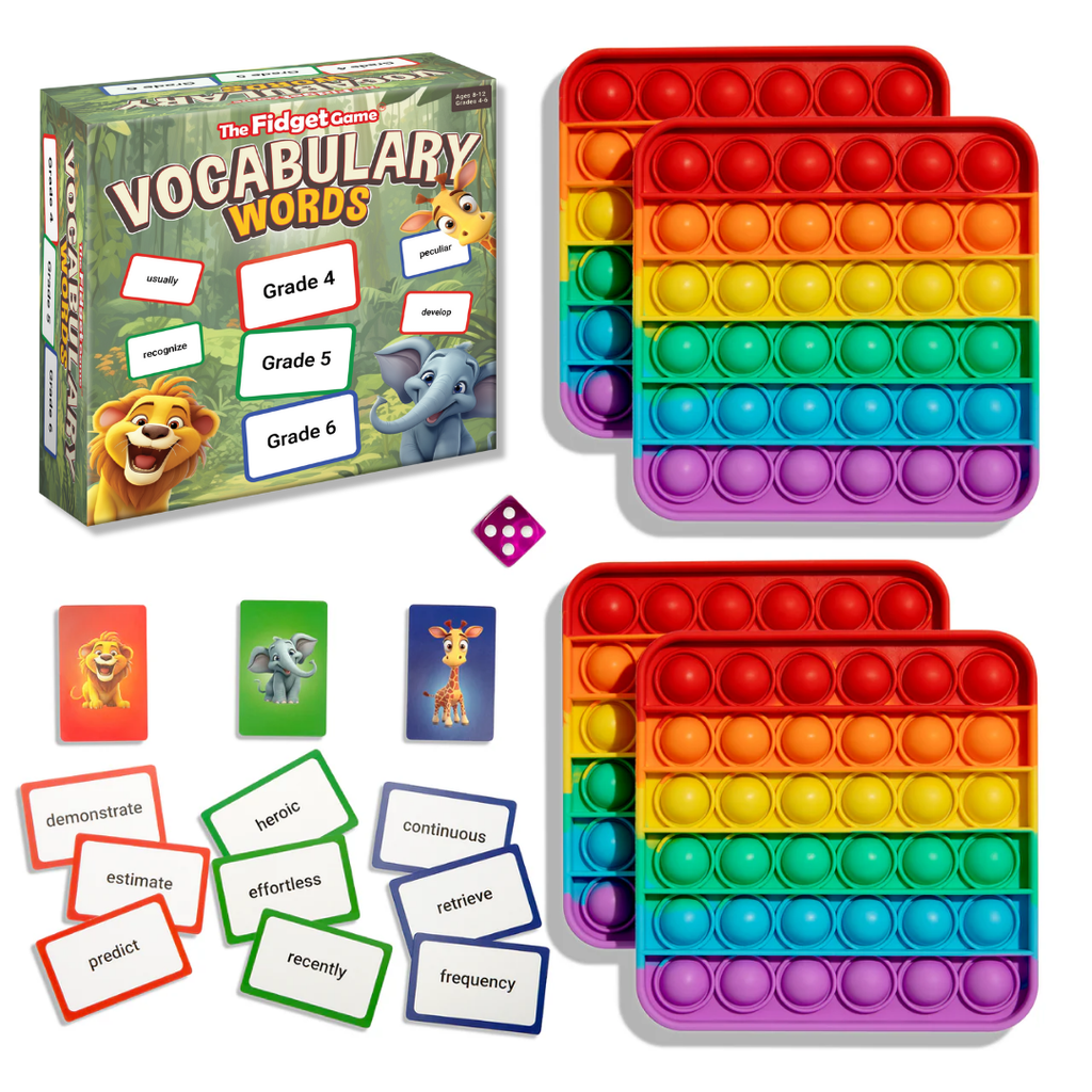 The Fidget Games The Vocabulary Game SpadezStore