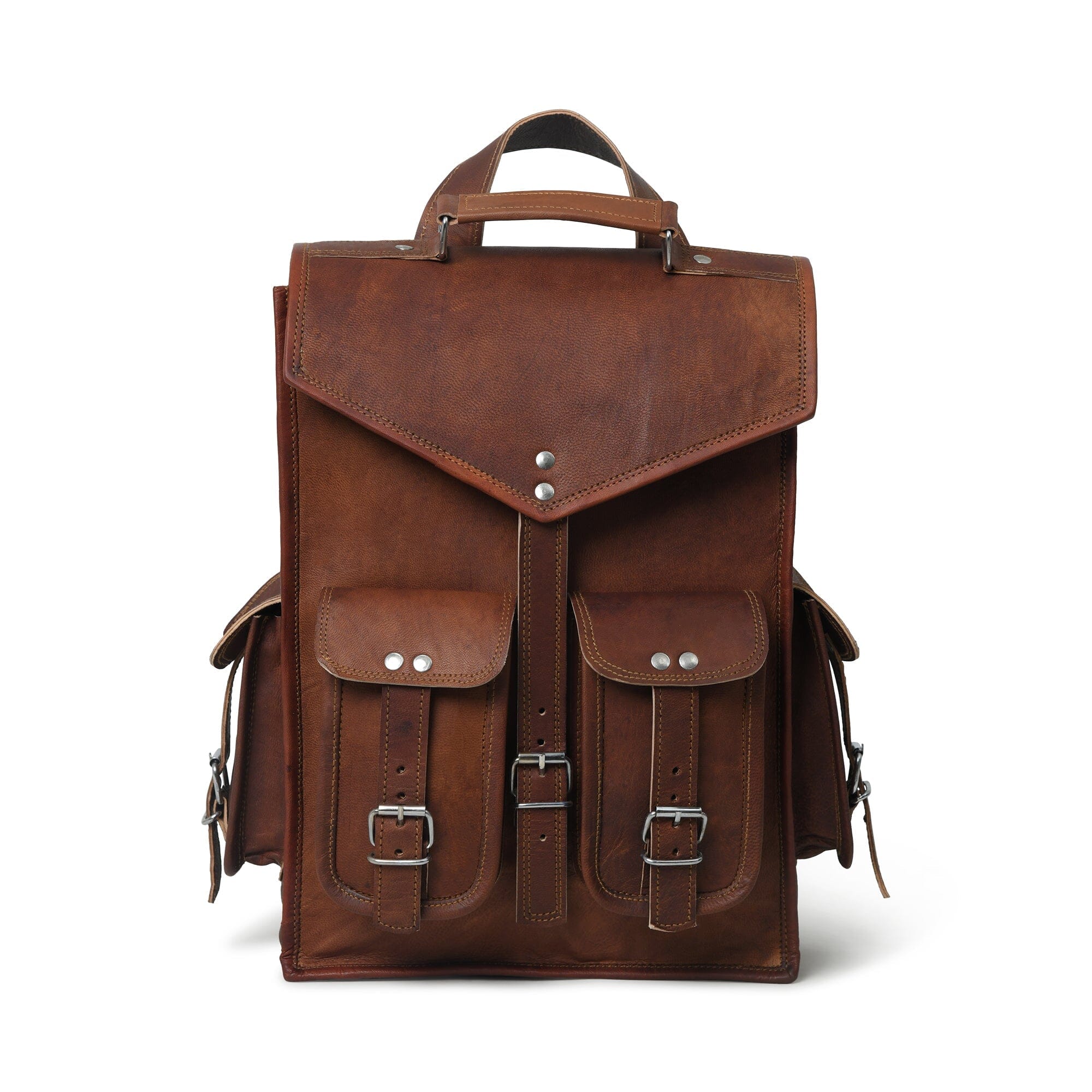 Classy Leather Bags Pre-Historic Convertible Backpack