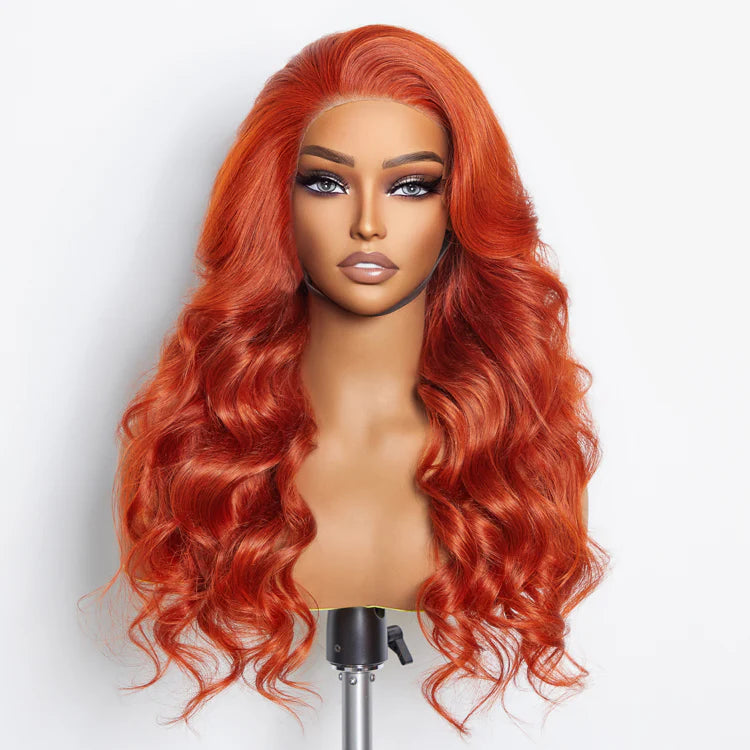 Body Wave 13 x 4" Orange Lace Front Wig 24" SpadezStore