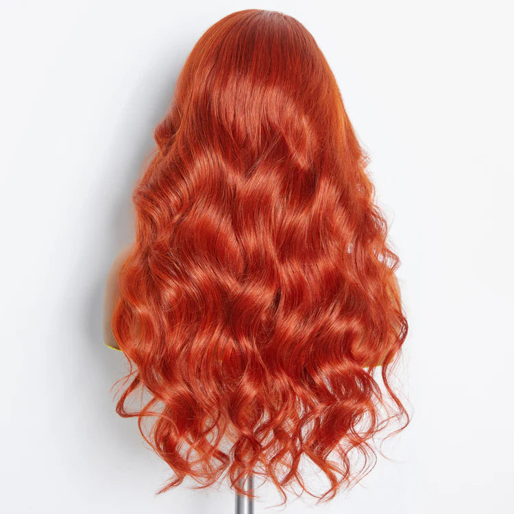 Body Wave 13 x 4" Orange Lace Front Wig 24" SpadezStore