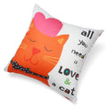 Up Country All You Need is Love and a Cat Accent Pillow 20" x 20" SpadezStore