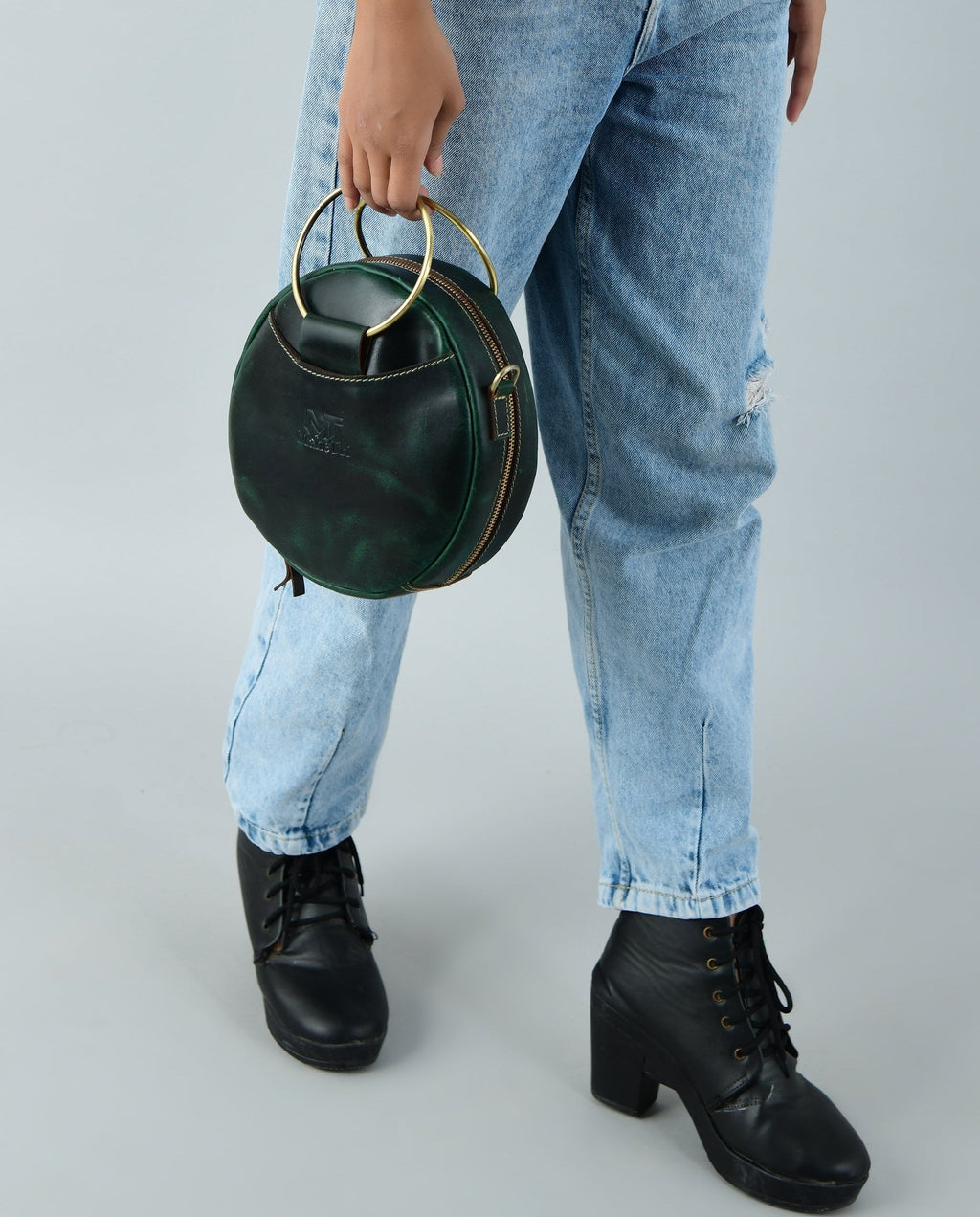 Classy Leather Bags Rosie Sling Circle Bag