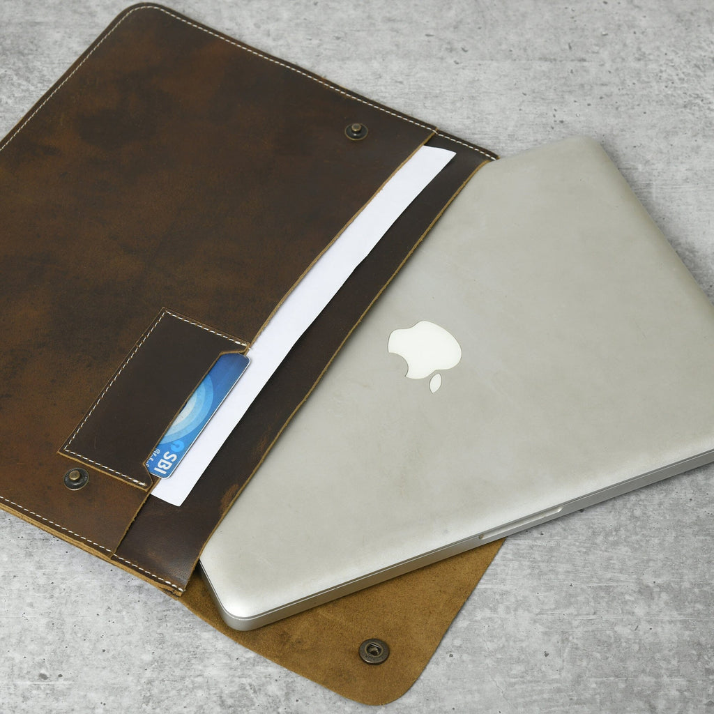 Classy Leather Bags The MacBook Folio SpadezStore