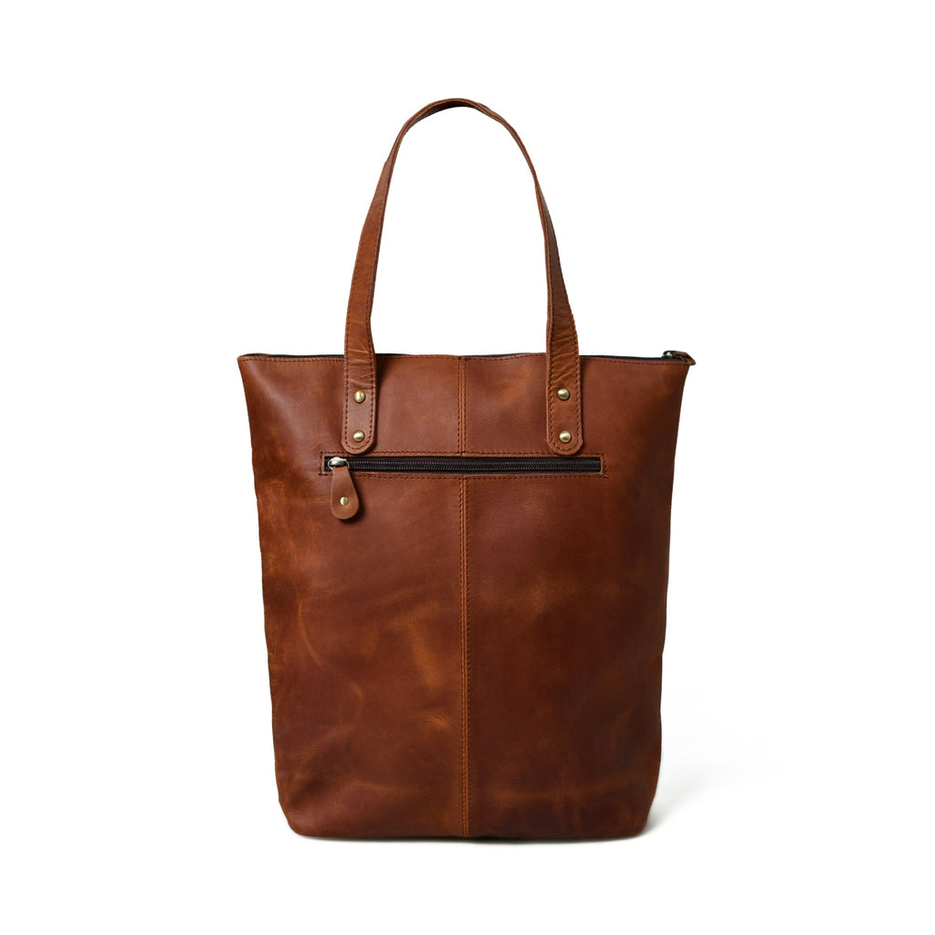 Classy Leather Bags Multicoloured Leather Tote Bag SpadezStore