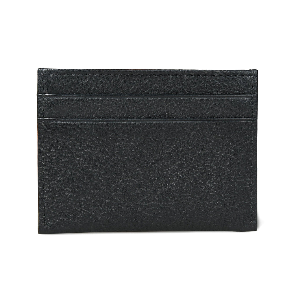 Classy Leather Bags Minimalistic Black Cards Holder SpadezStore