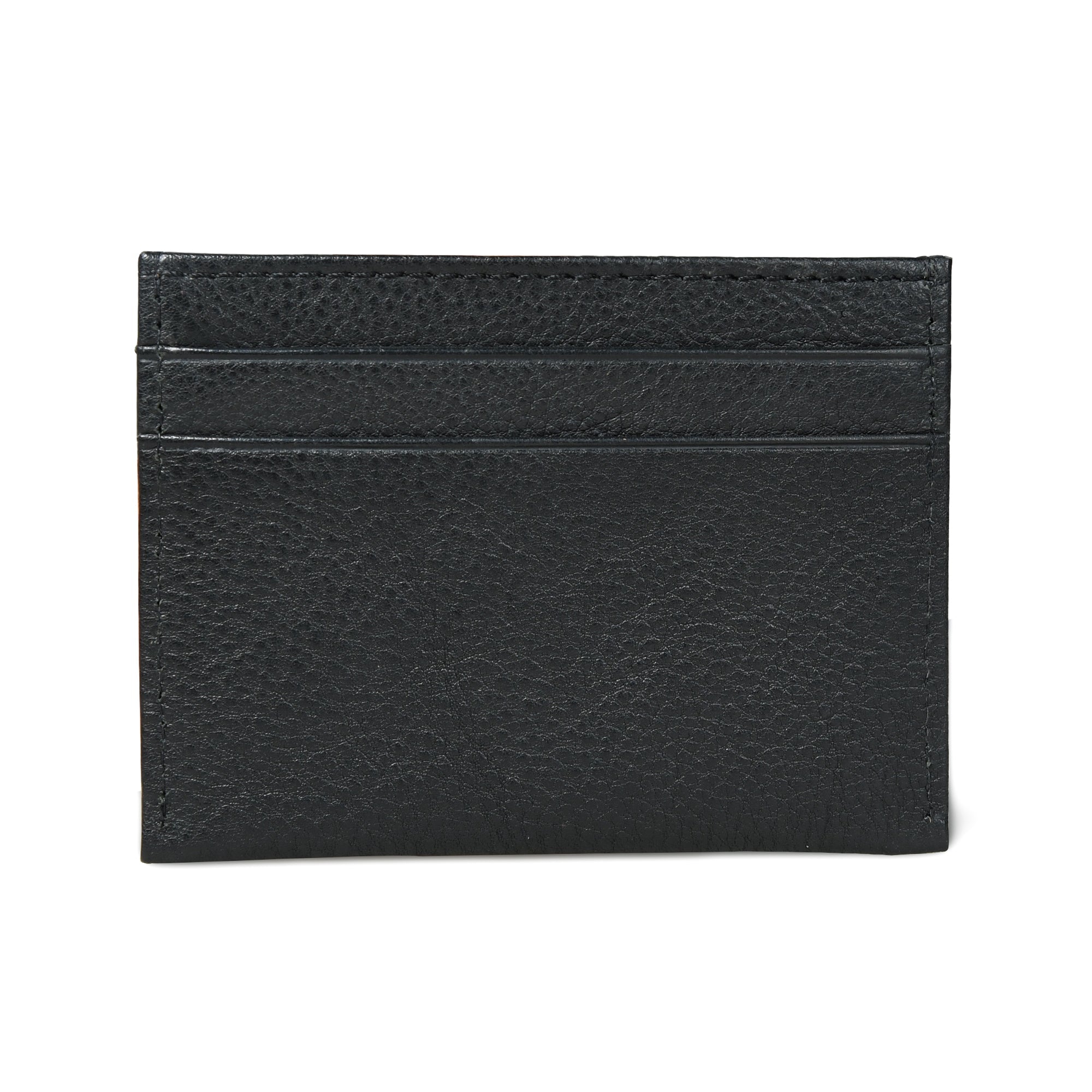 Classy Leather Bags Minimalistic Black Cards Holder SpadezStore