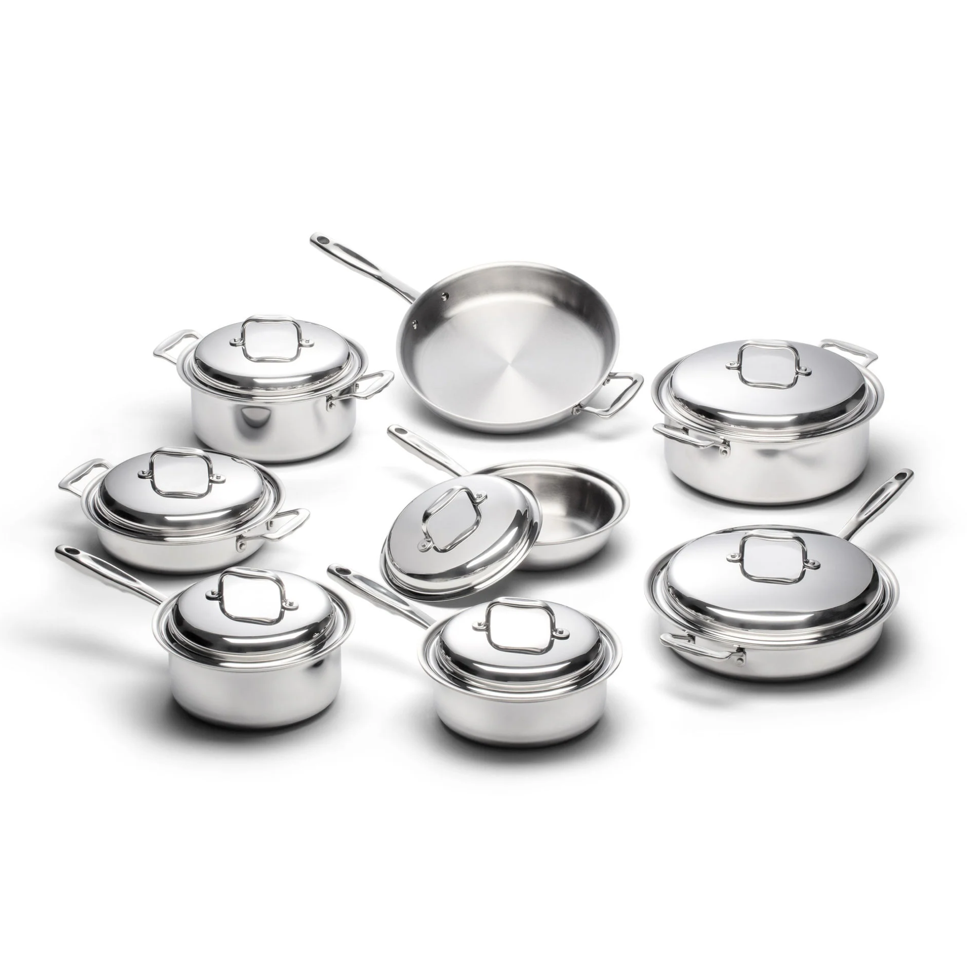 360 Cookware 15-Piece Cookware Set SpadezStore