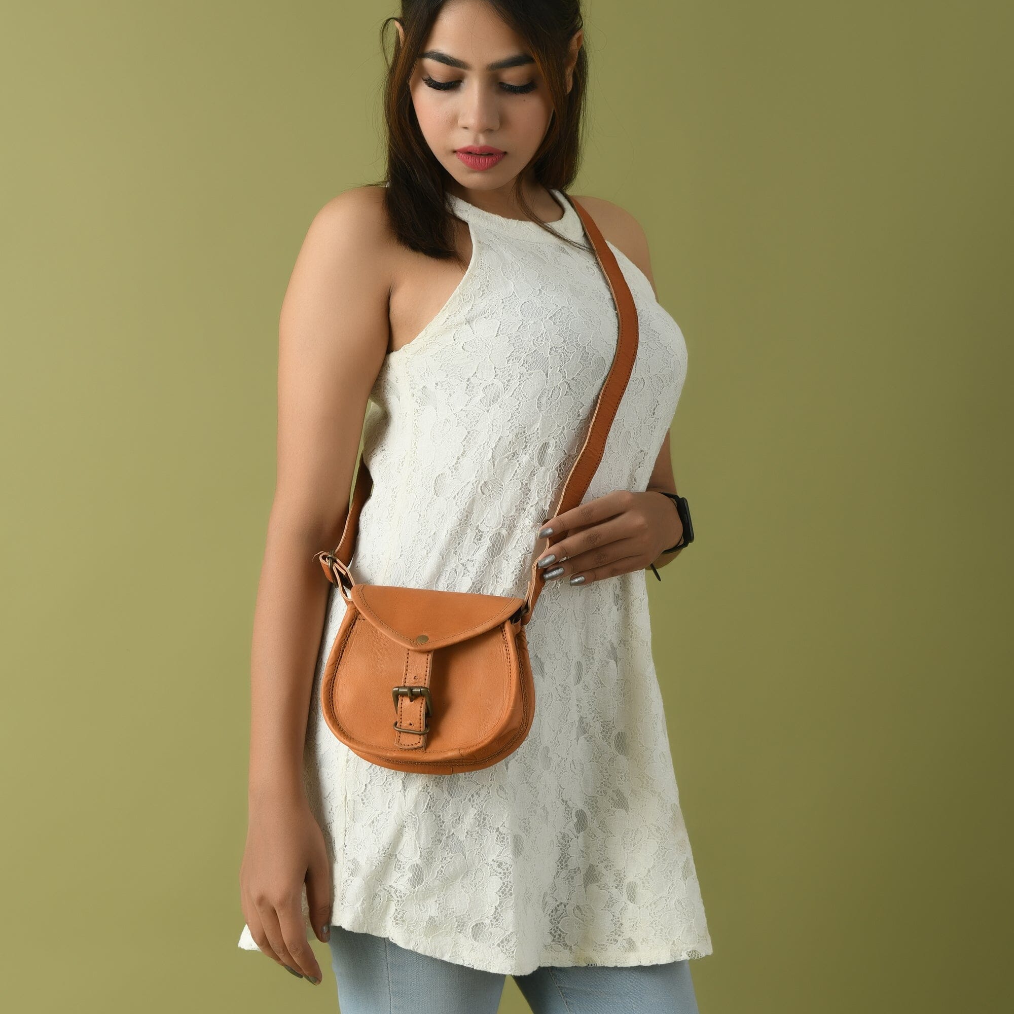 Classy Leather Bags Lara Crossbody Sling Bag SpadezStore