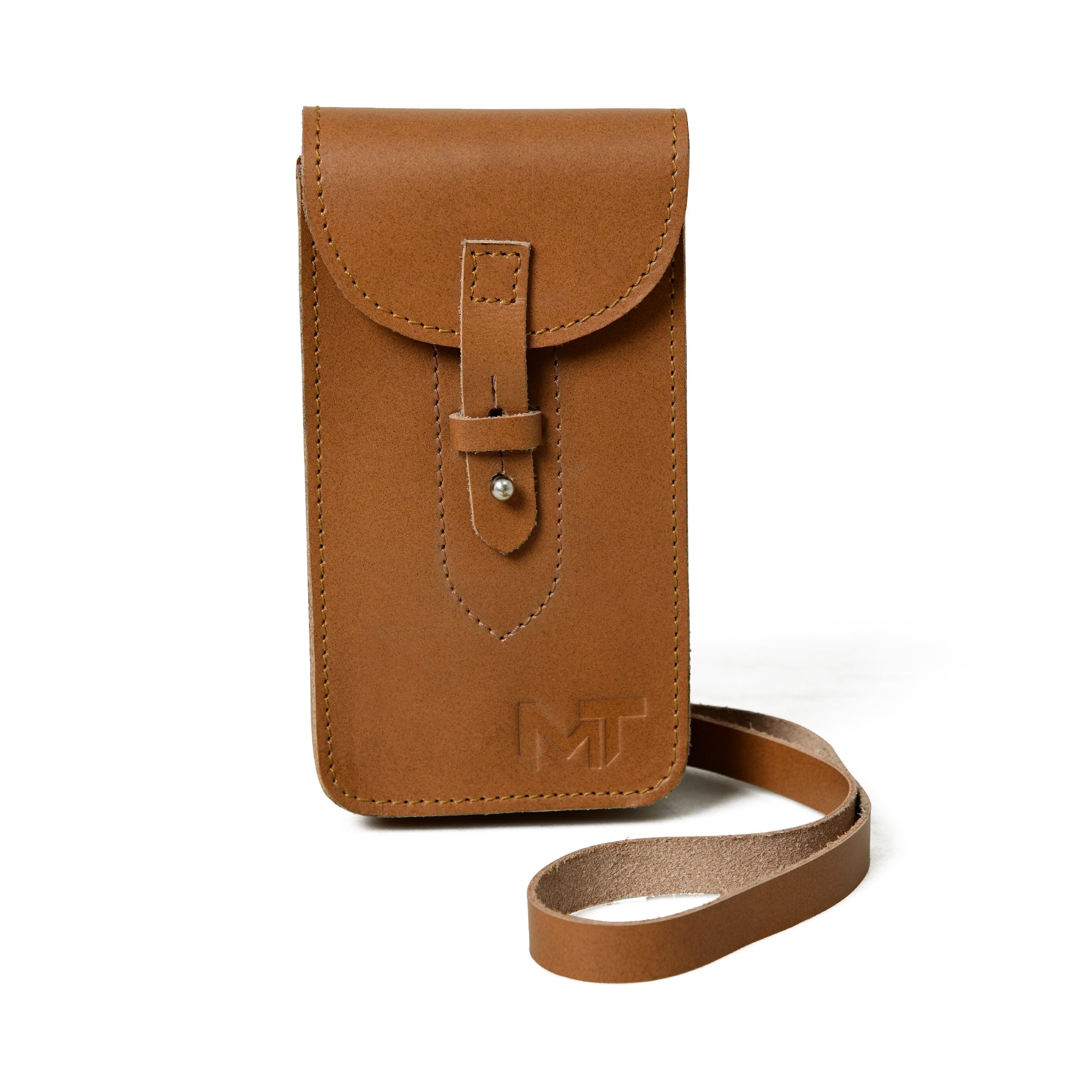 Classy Leather Bags Mobile Case With Strap - Thumbnail 2