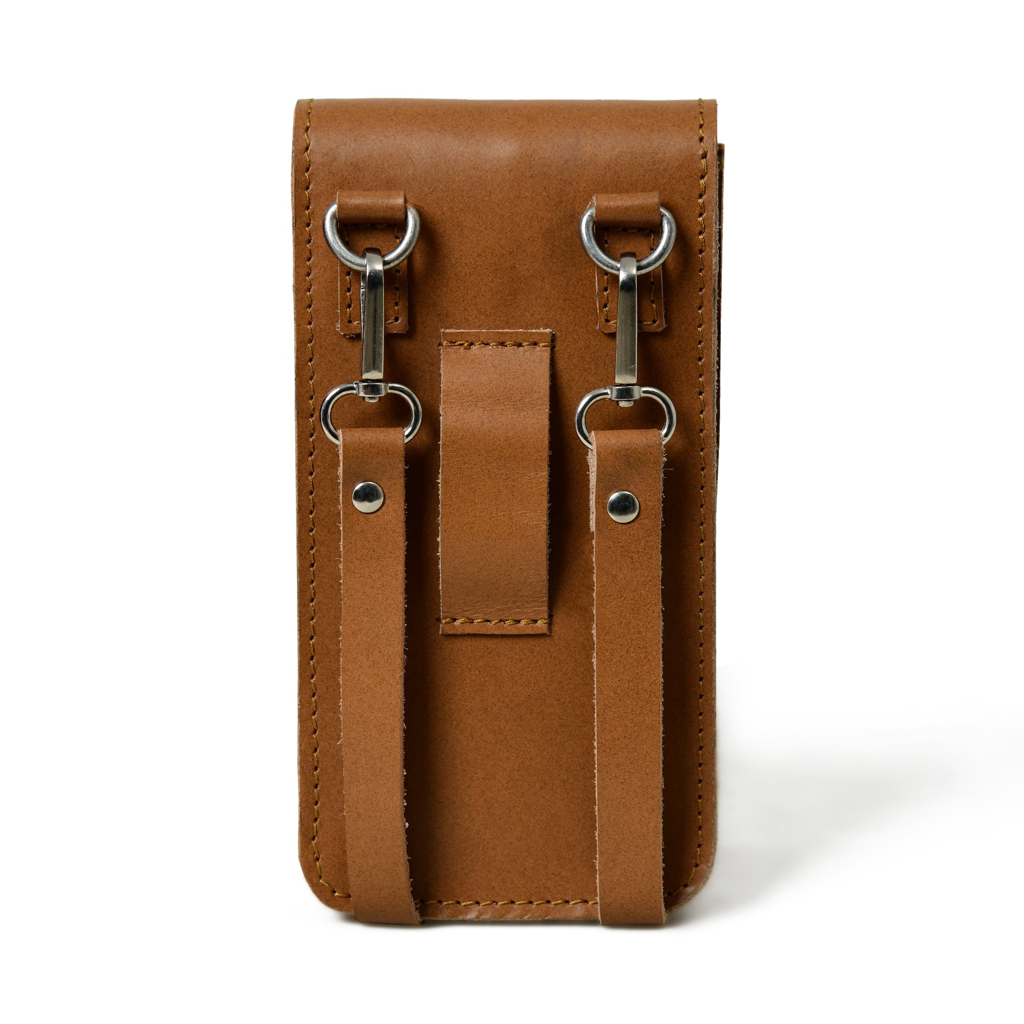 Classy Leather Bags Cocoa Brown Mobile Case With Strap SpadezStore