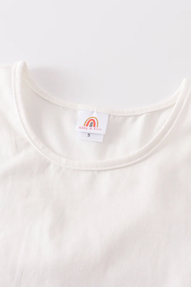 Abby & Evie White Blank Basic Tank Top SpadezStore