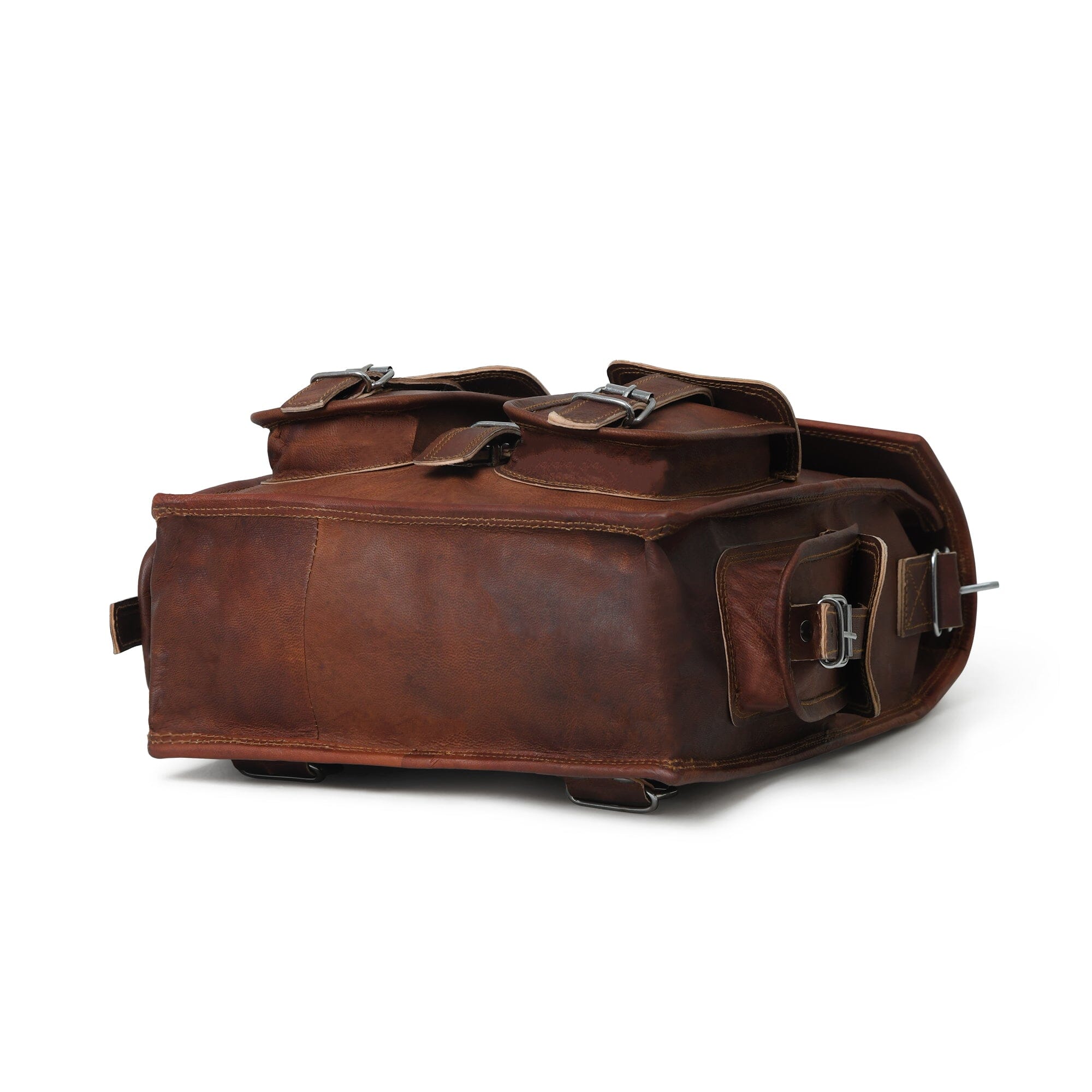 Classy Leather Bags Pre-Historic Convertible Backpack - Thumbnail 4