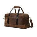 Classy Leather Bags Espresso Elegance Carry on Duffle SpadezStore