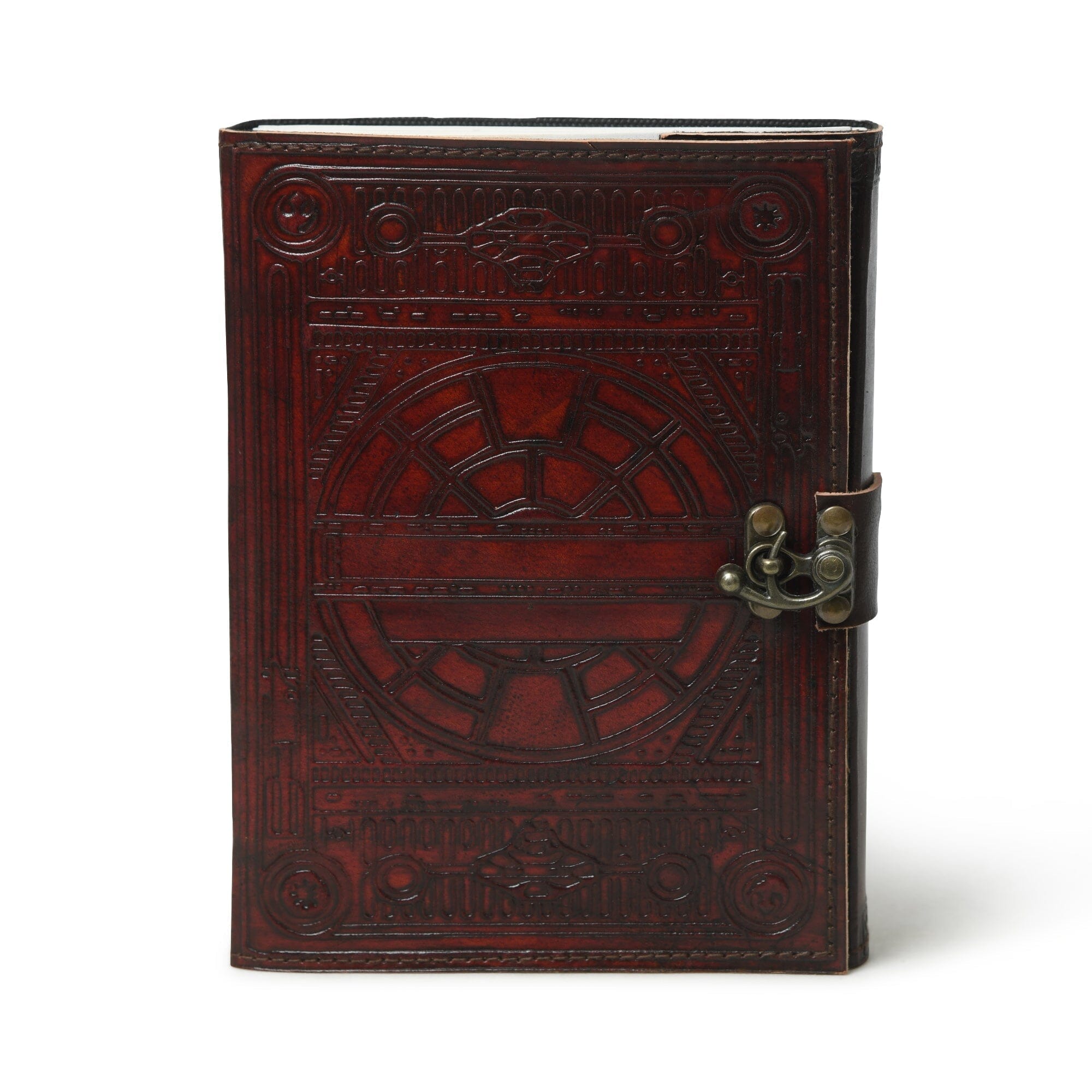 Classy Leather Bags Star Wars Leather Journal - Dark Brown SpadezStore
