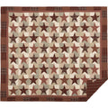Abilene Star Luxury King Quilt 120Wx105L SpadezStore