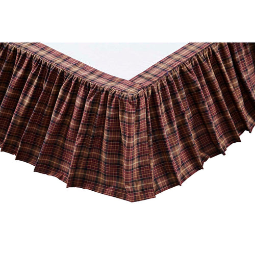 Abilene Star Queen Bed Skirt 60x80x16 SpadezStore