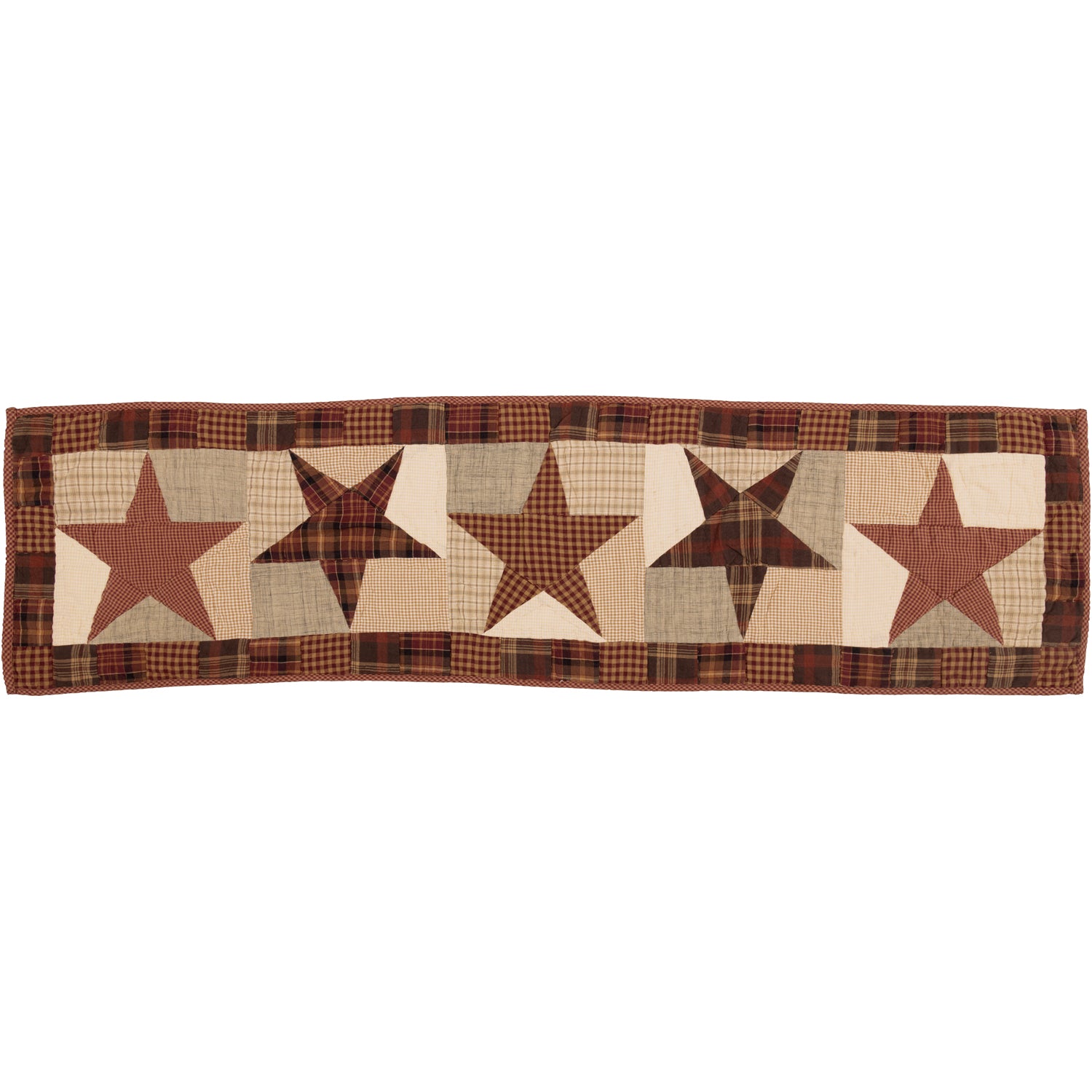Abilene Star Quilted Runner 13x48 SpadezStore