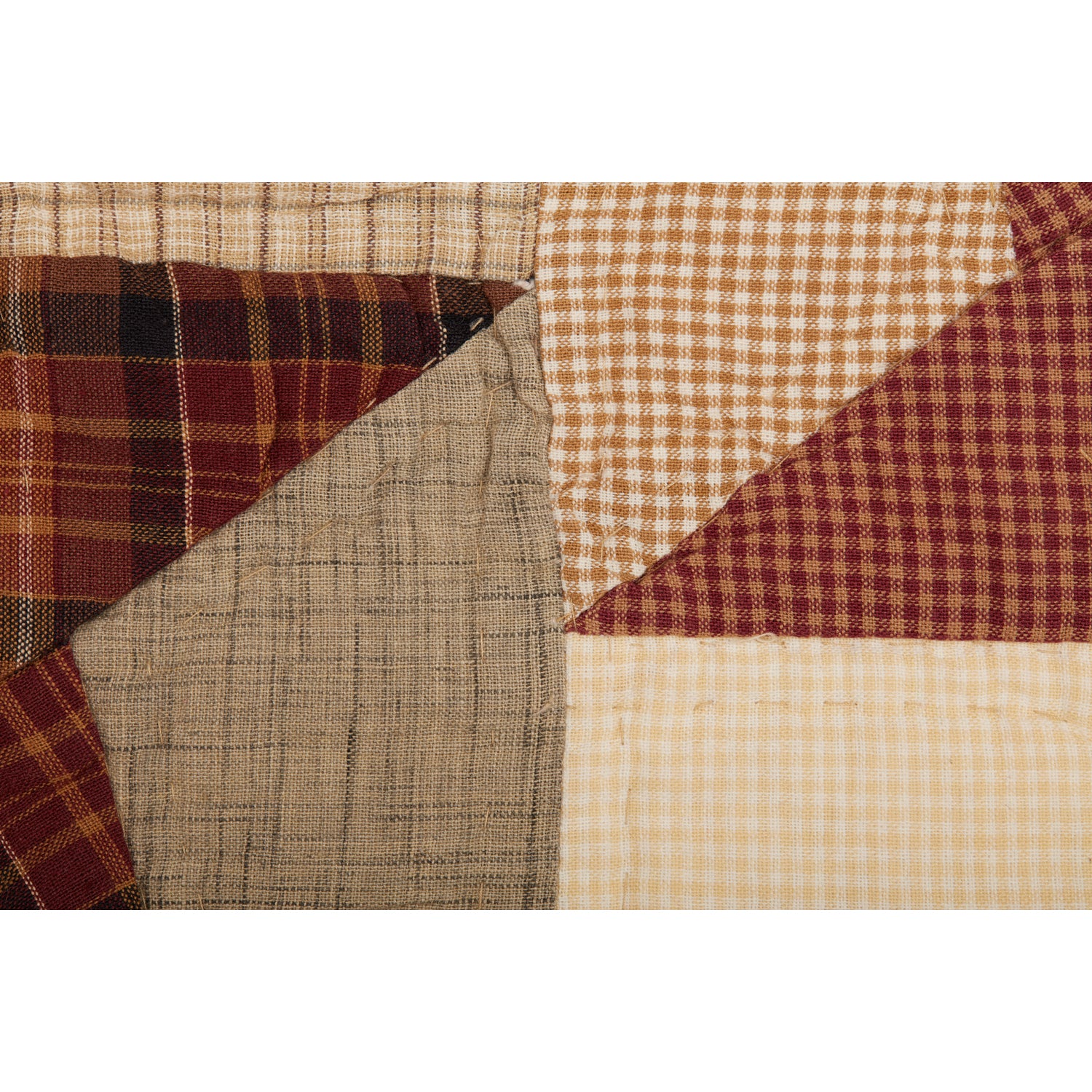 Abilene Star Quilted Runner 13x48 SpadezStore